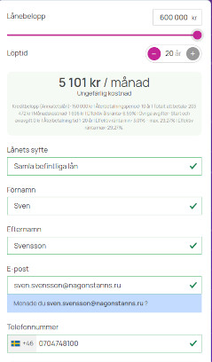 MyLoan24 - enkel låneansökan